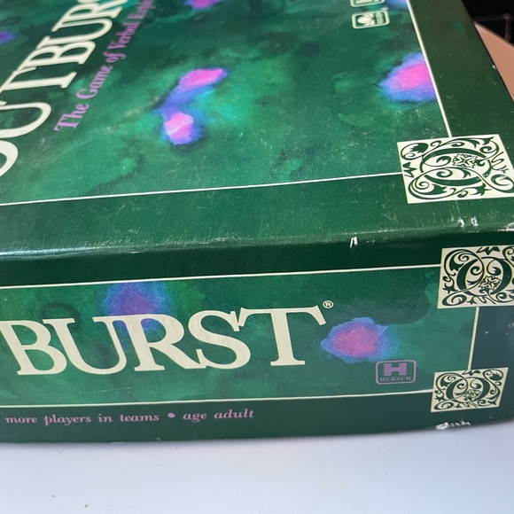 Vintage Outburst Party Board Game 1988 Edition, Great condition - Picture 8 of 9